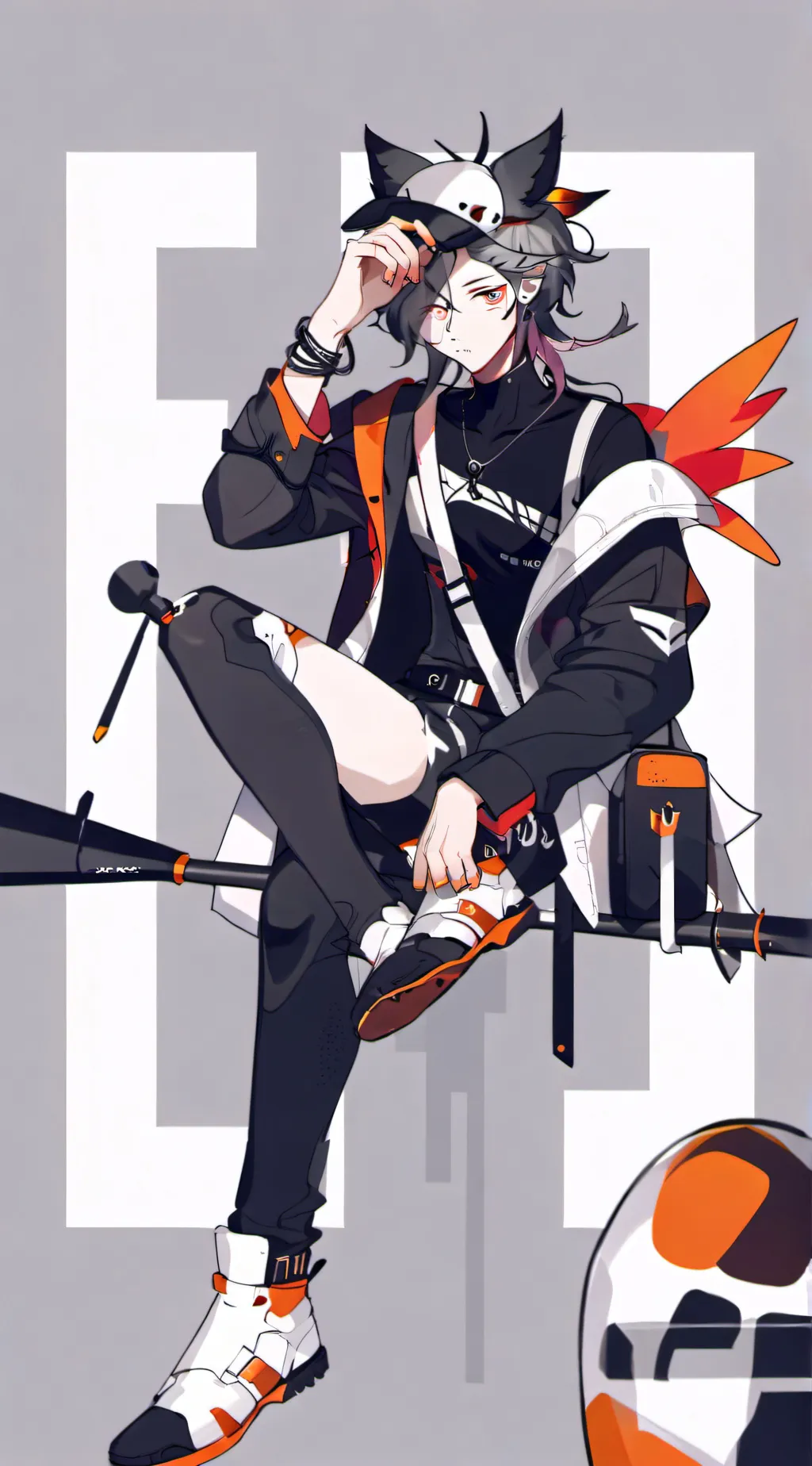 ai character: Кьюмэ background