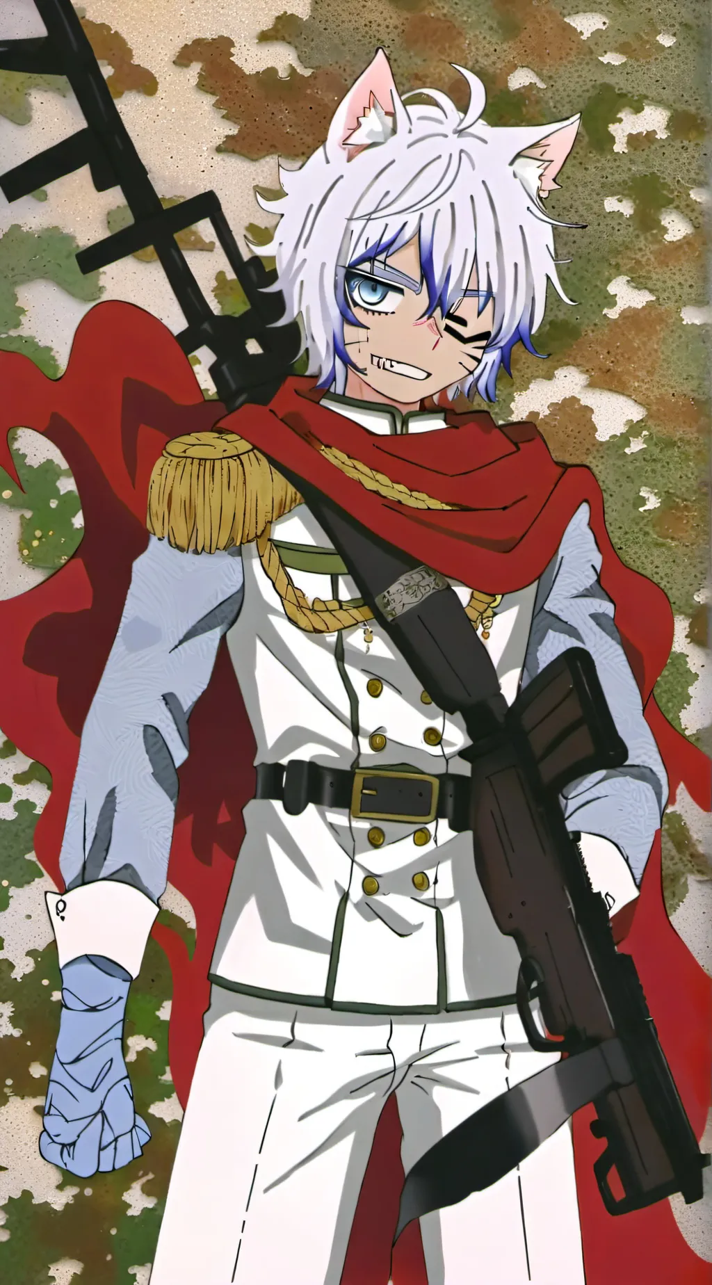 ai character: сержант background