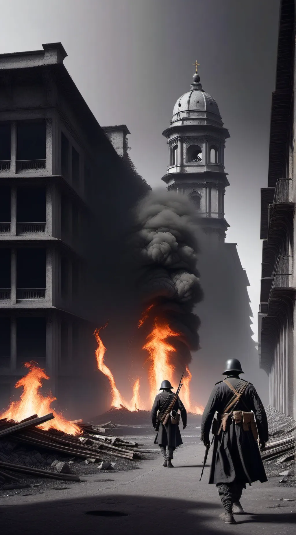 ai character: la guerre  background