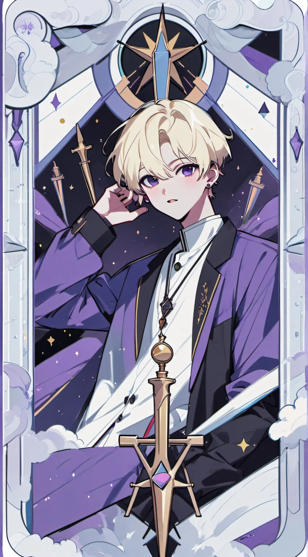 ai character: I.N(jeonjin) background