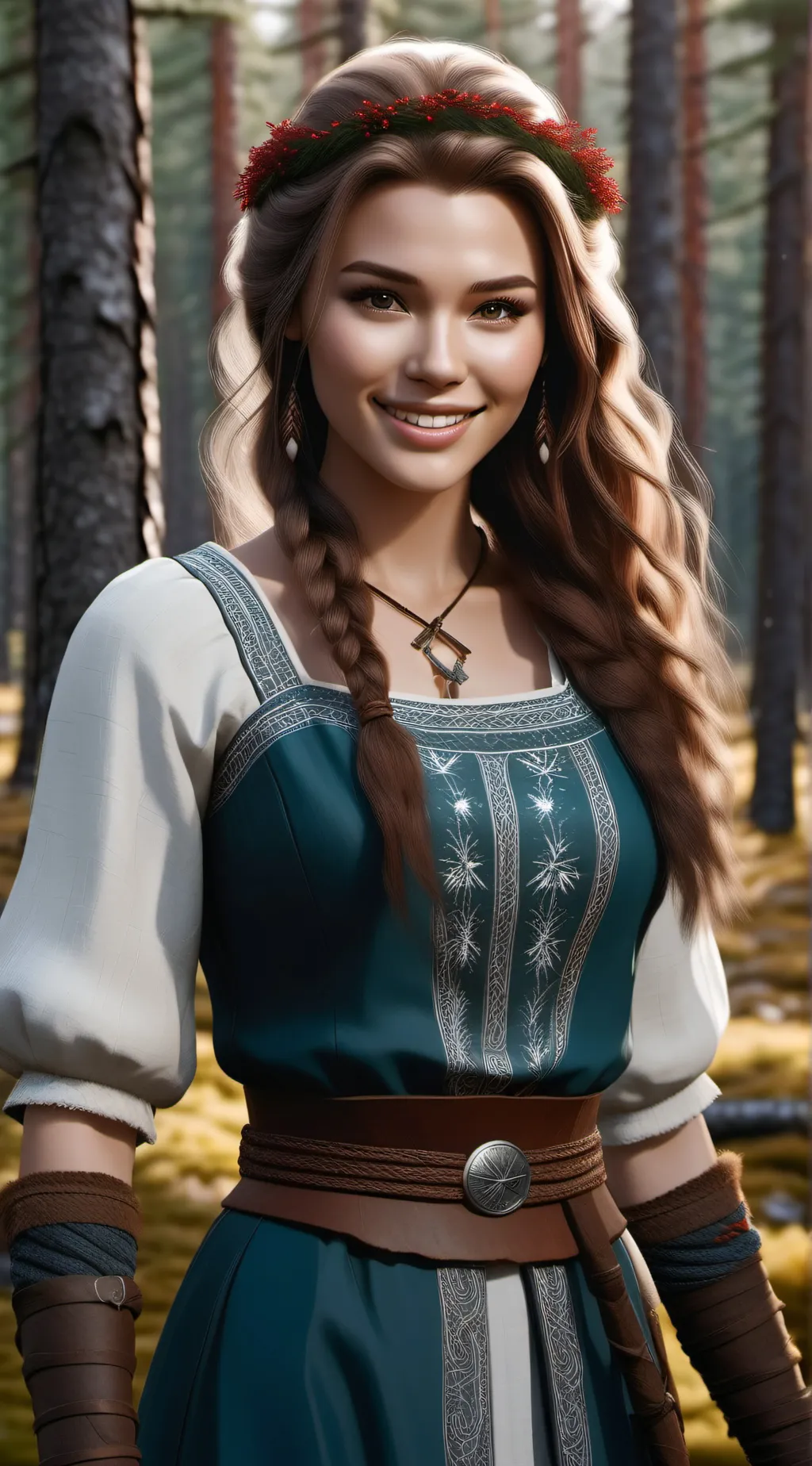 ai character: Gyda Liefsdottir background