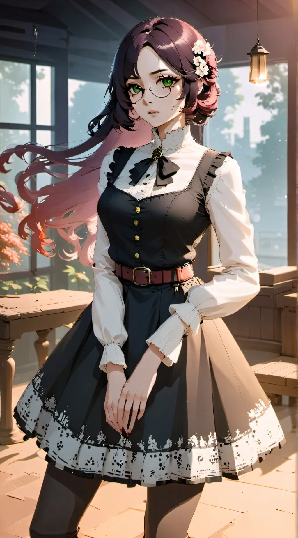 ai character: Victoria background