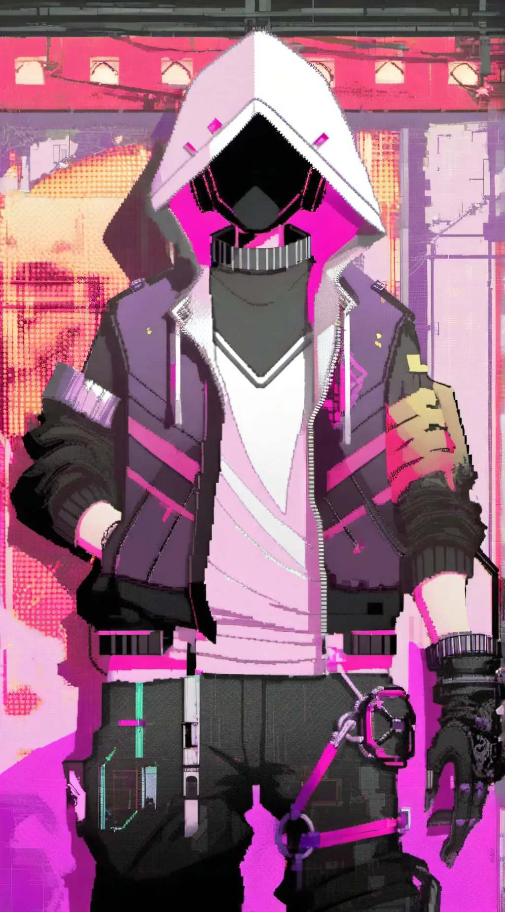 ai character: Crystalizer  background