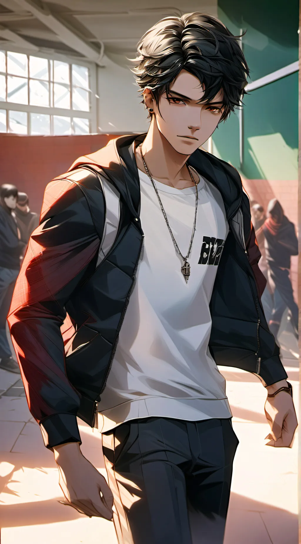 ai character: roast battle background