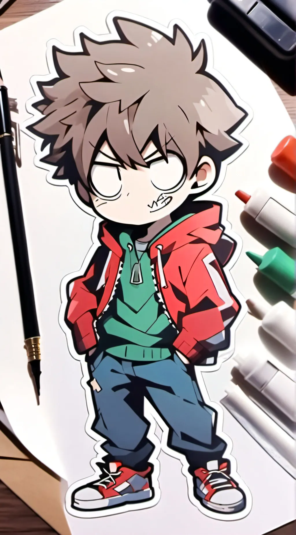 ai character: Tord (EDDSWORLD) background