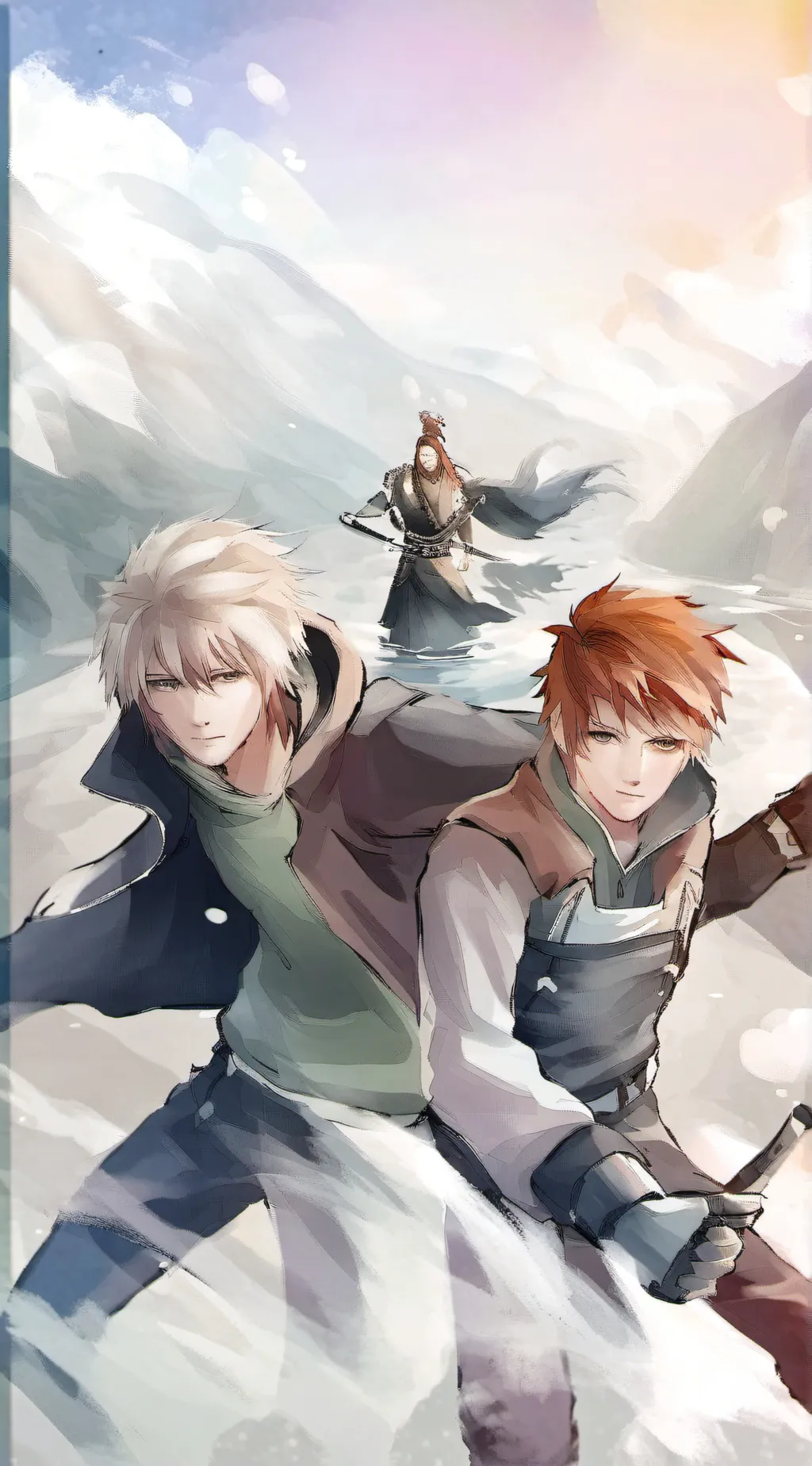 ai character: BSD school  background