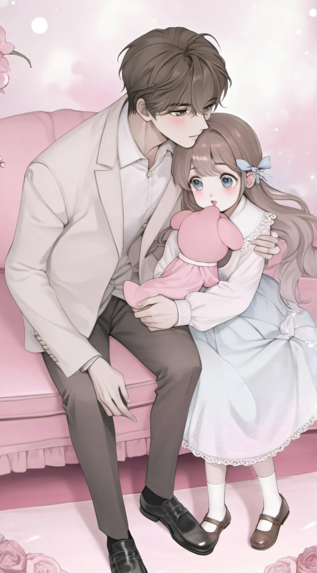 ai character: ☕ Evan ☕ background