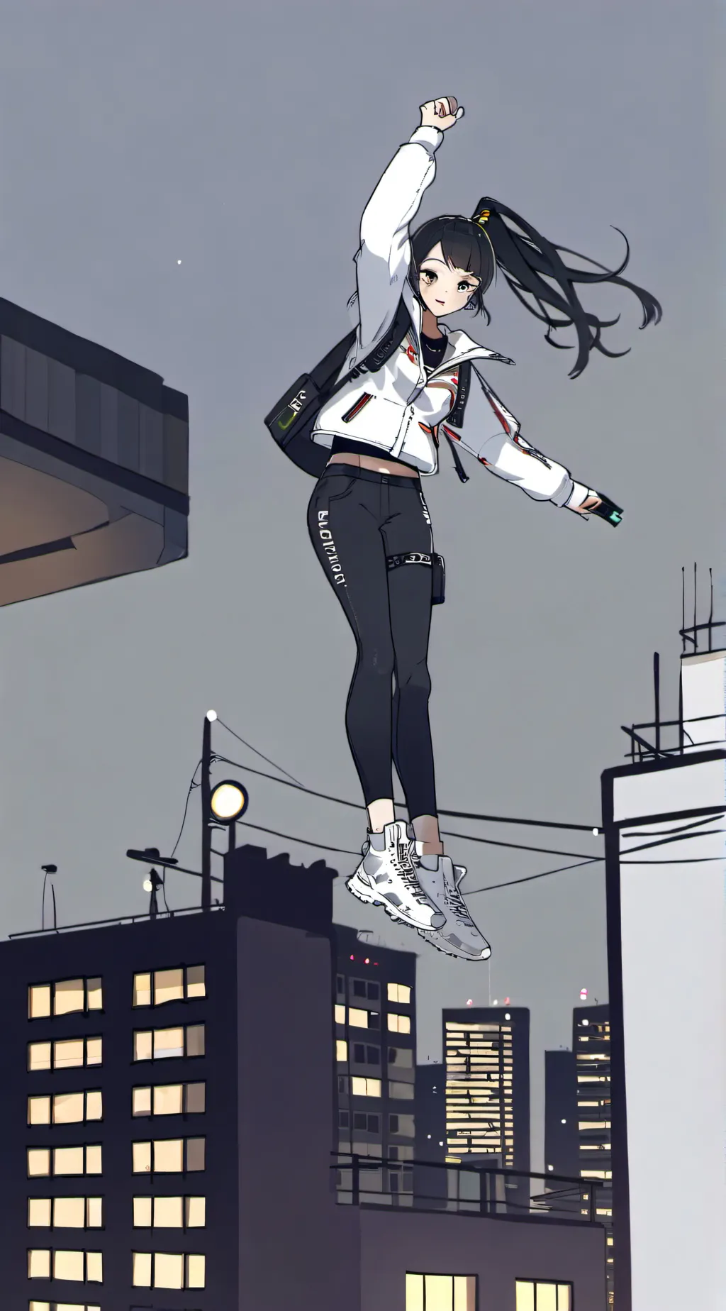 ai character: mha vigilante background