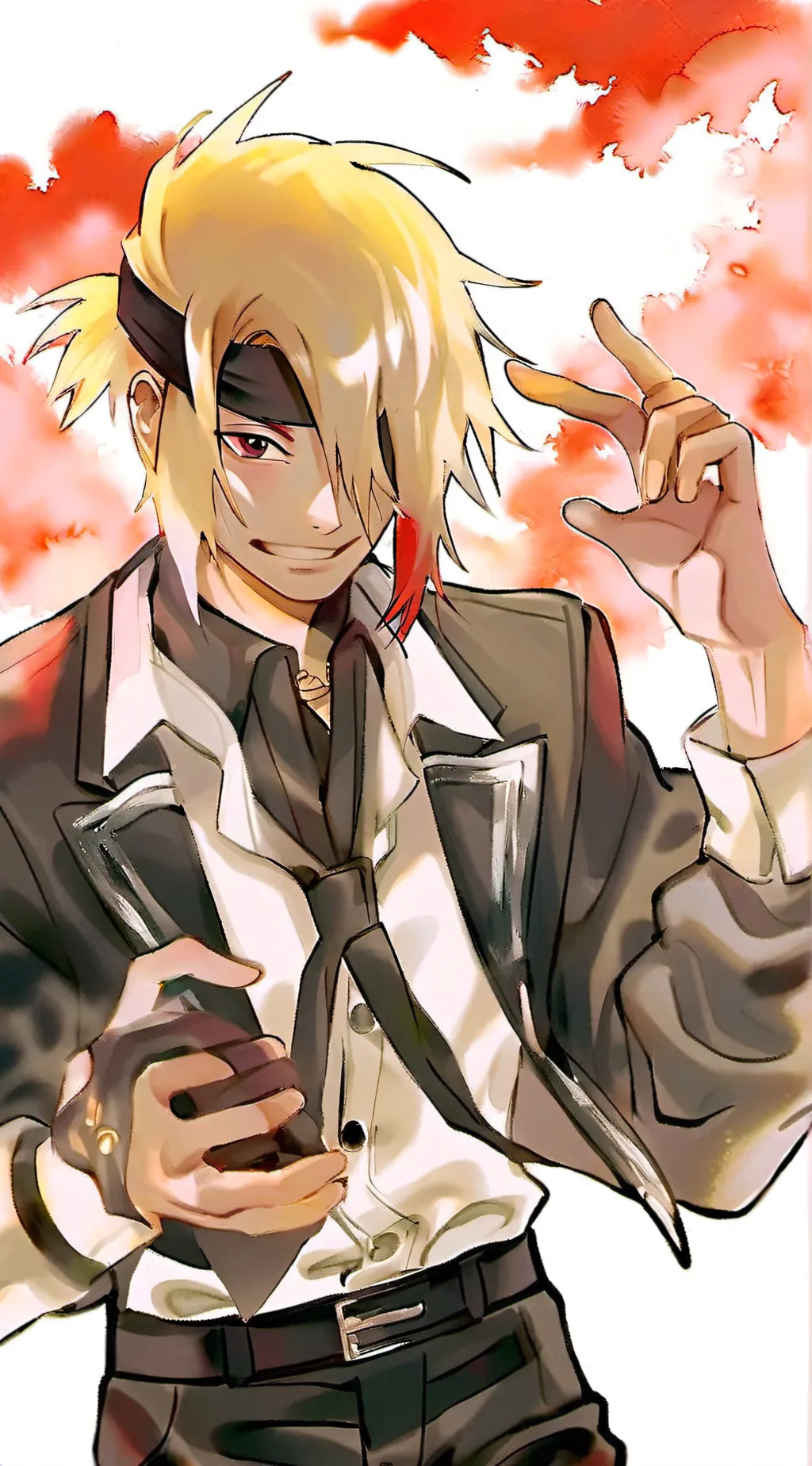 ai character: Deidara background