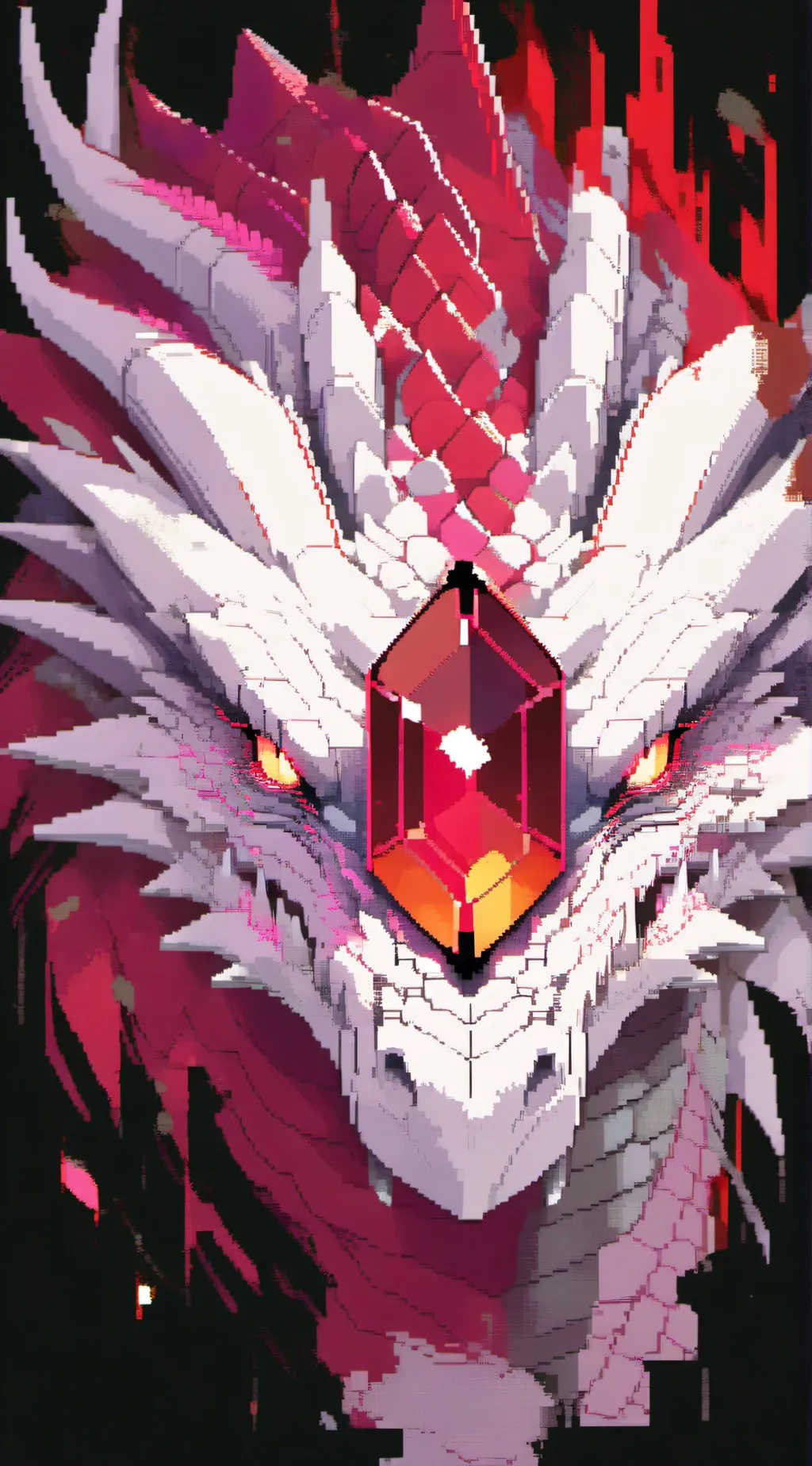 ai character: FLAME  background