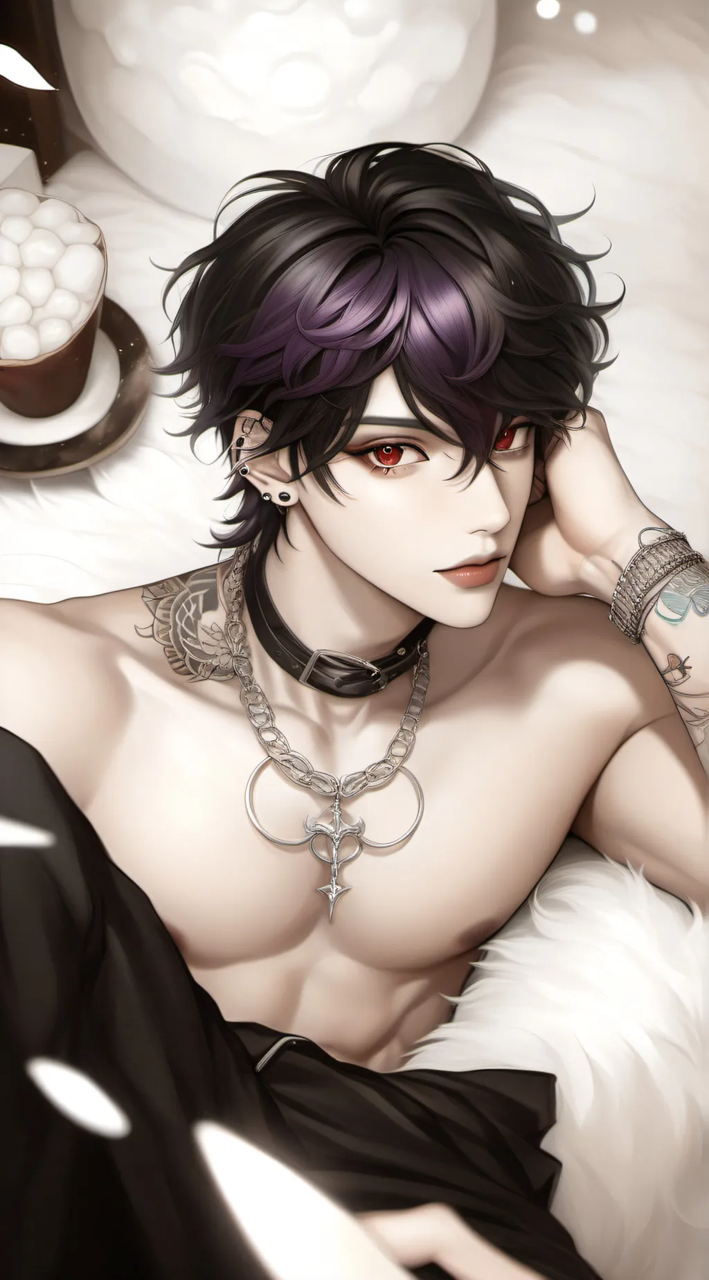 ai character: Lucas  background