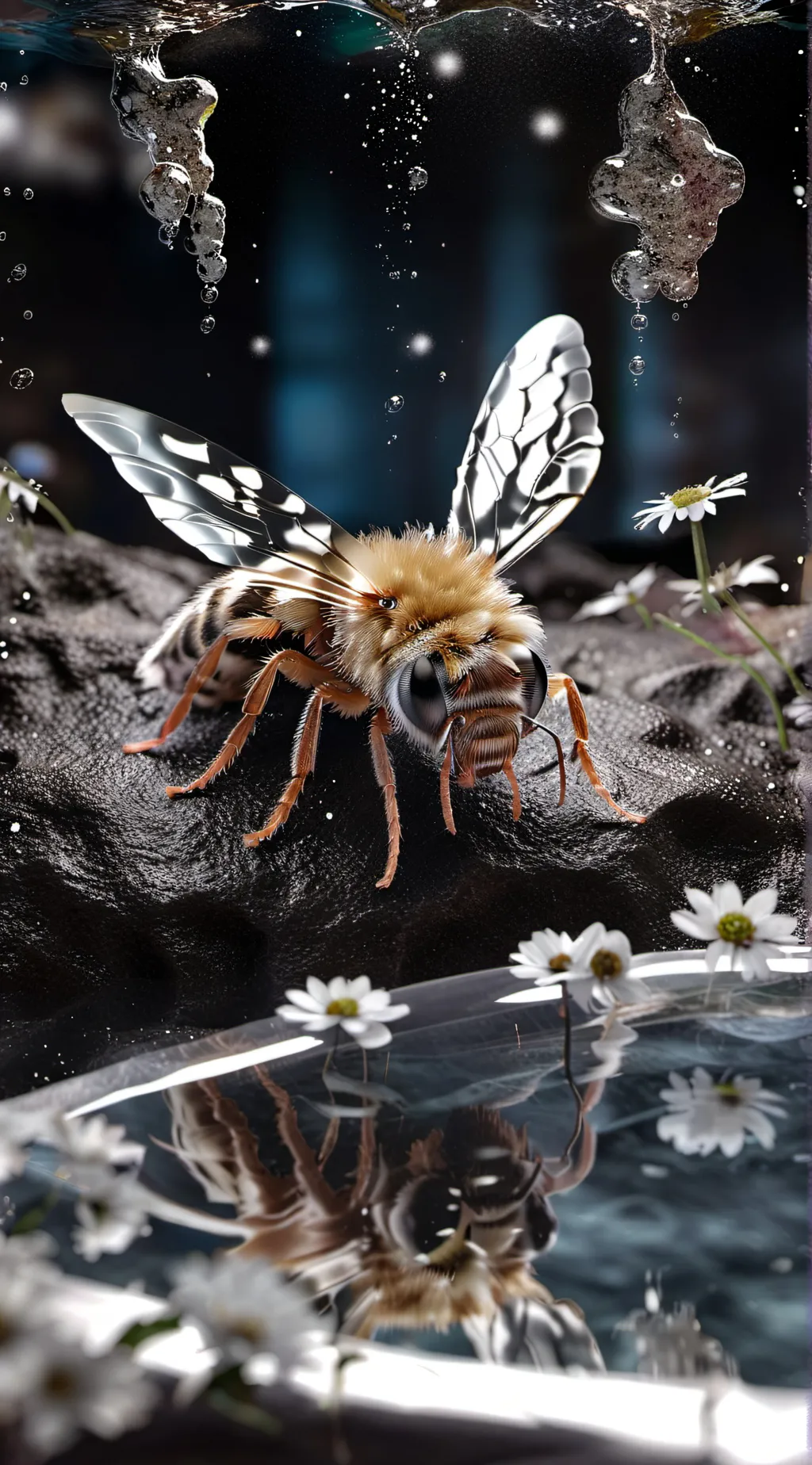 ai character: saved moth background