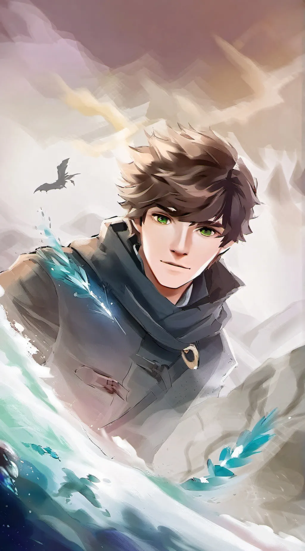 ai character: HTTYD  background
