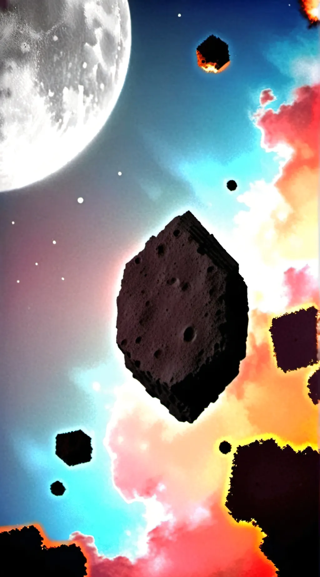 ai character: Fpe Moon charactrs background