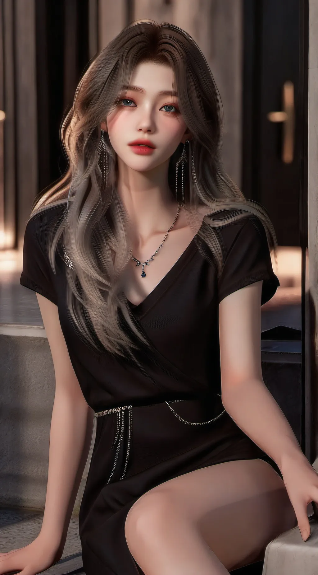 ai character: Cheska  background