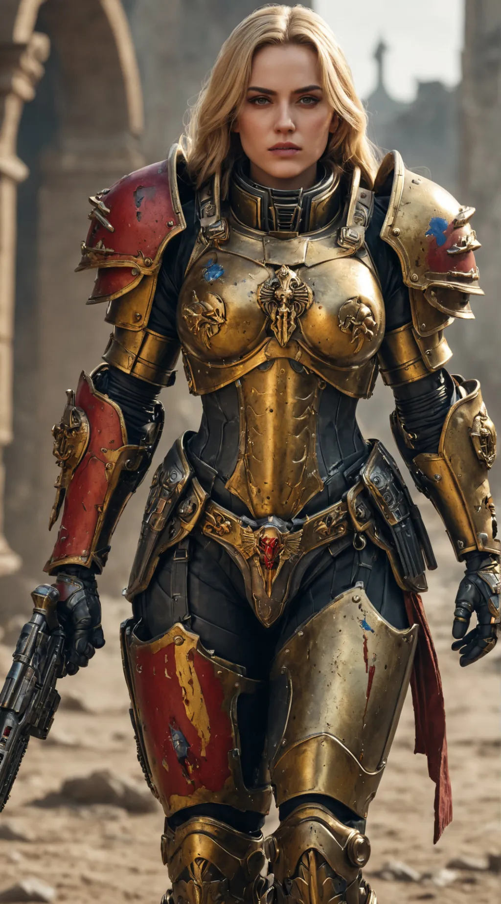 ai character: Nadia Blood  background