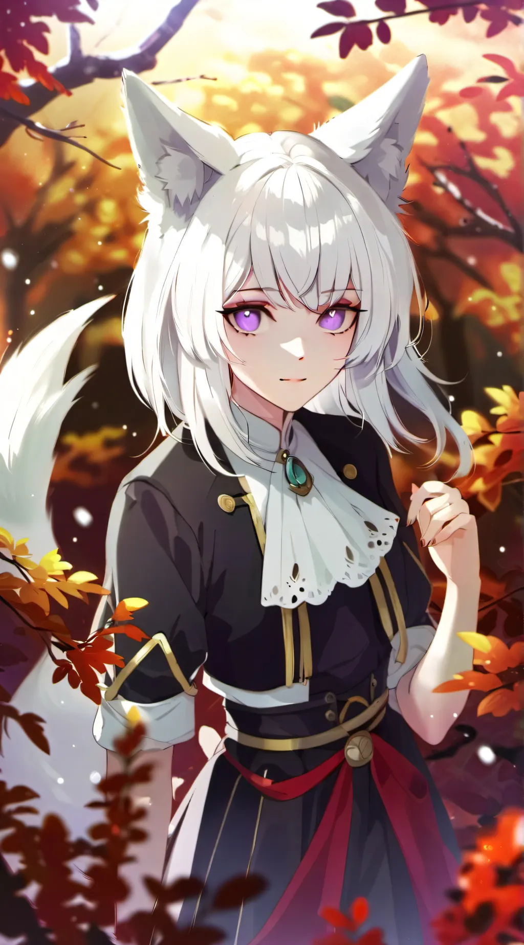 ai character: Akari Yoshida  background