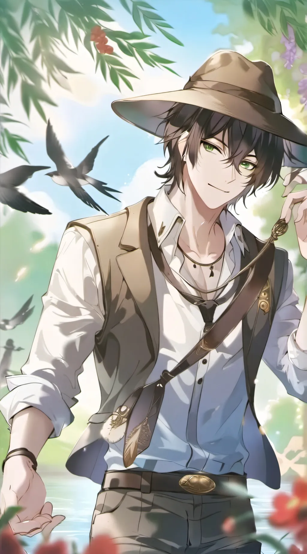 ai character: Levin background