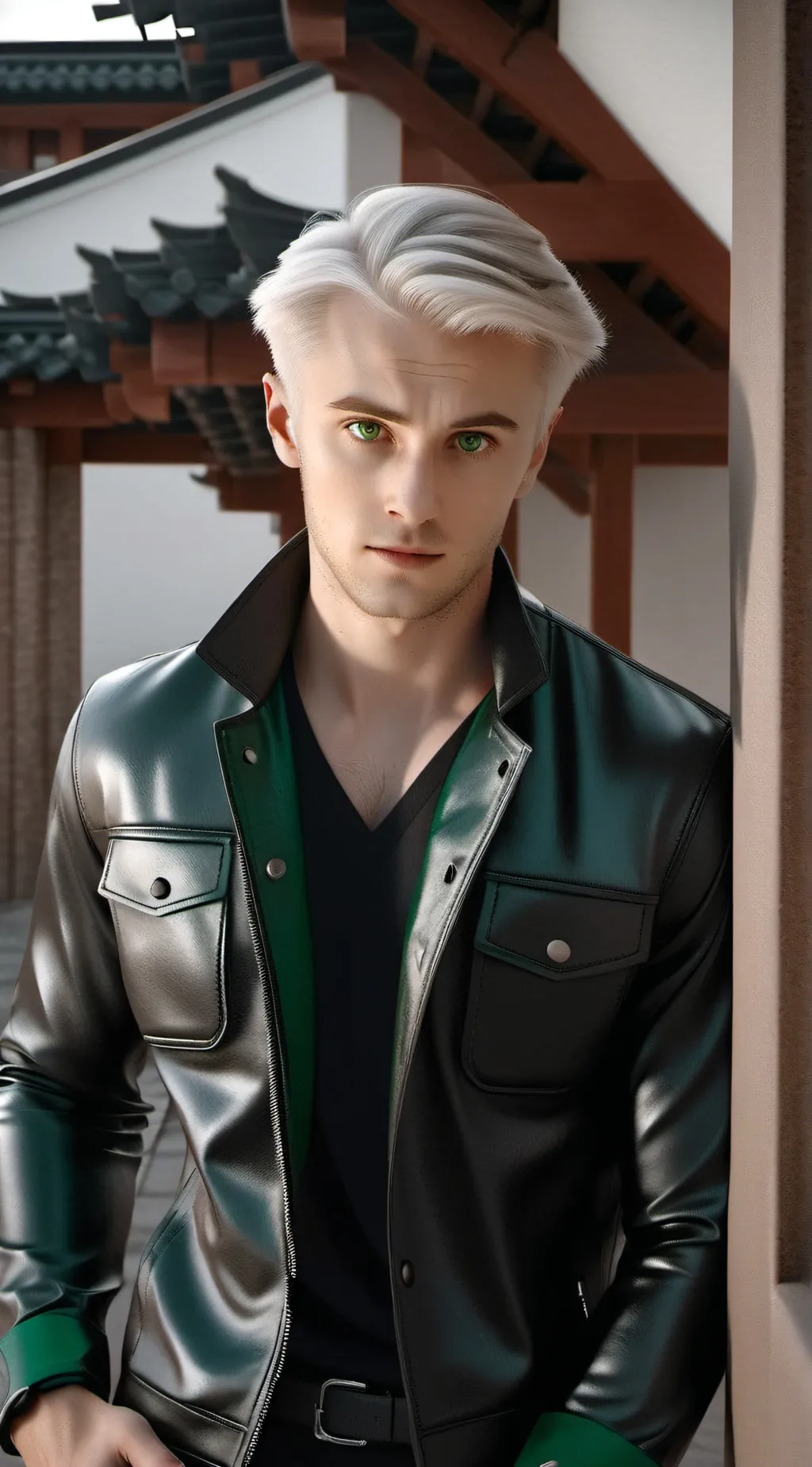 ai character: draco background