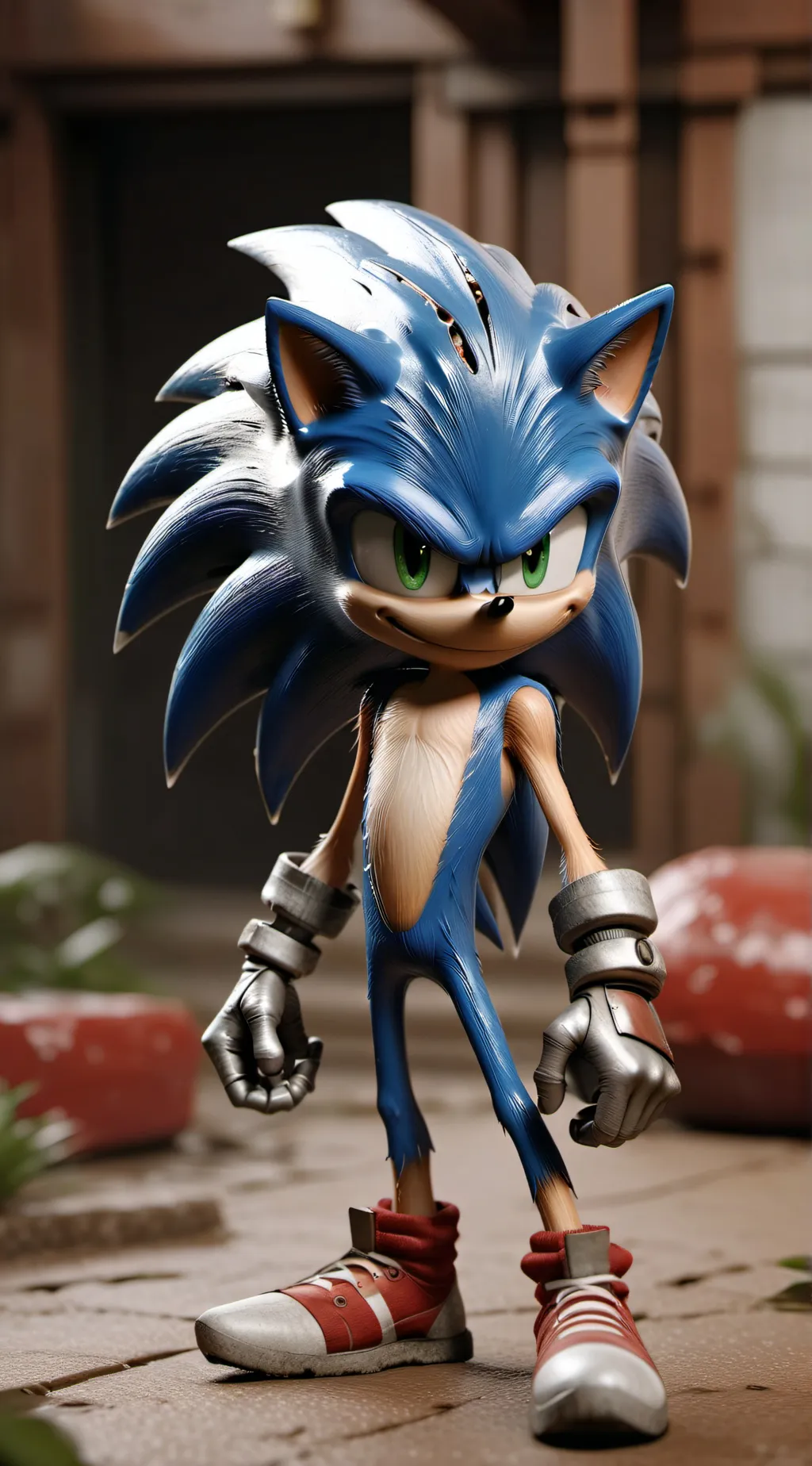 ai character: Sonic background