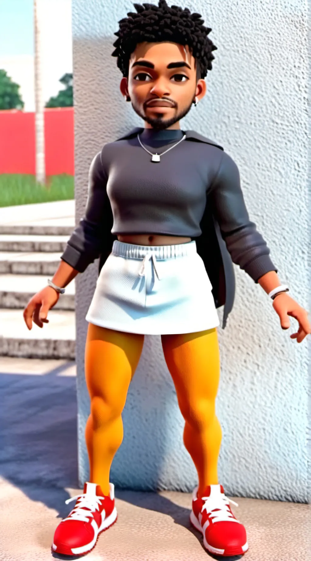 ai character: shamar background