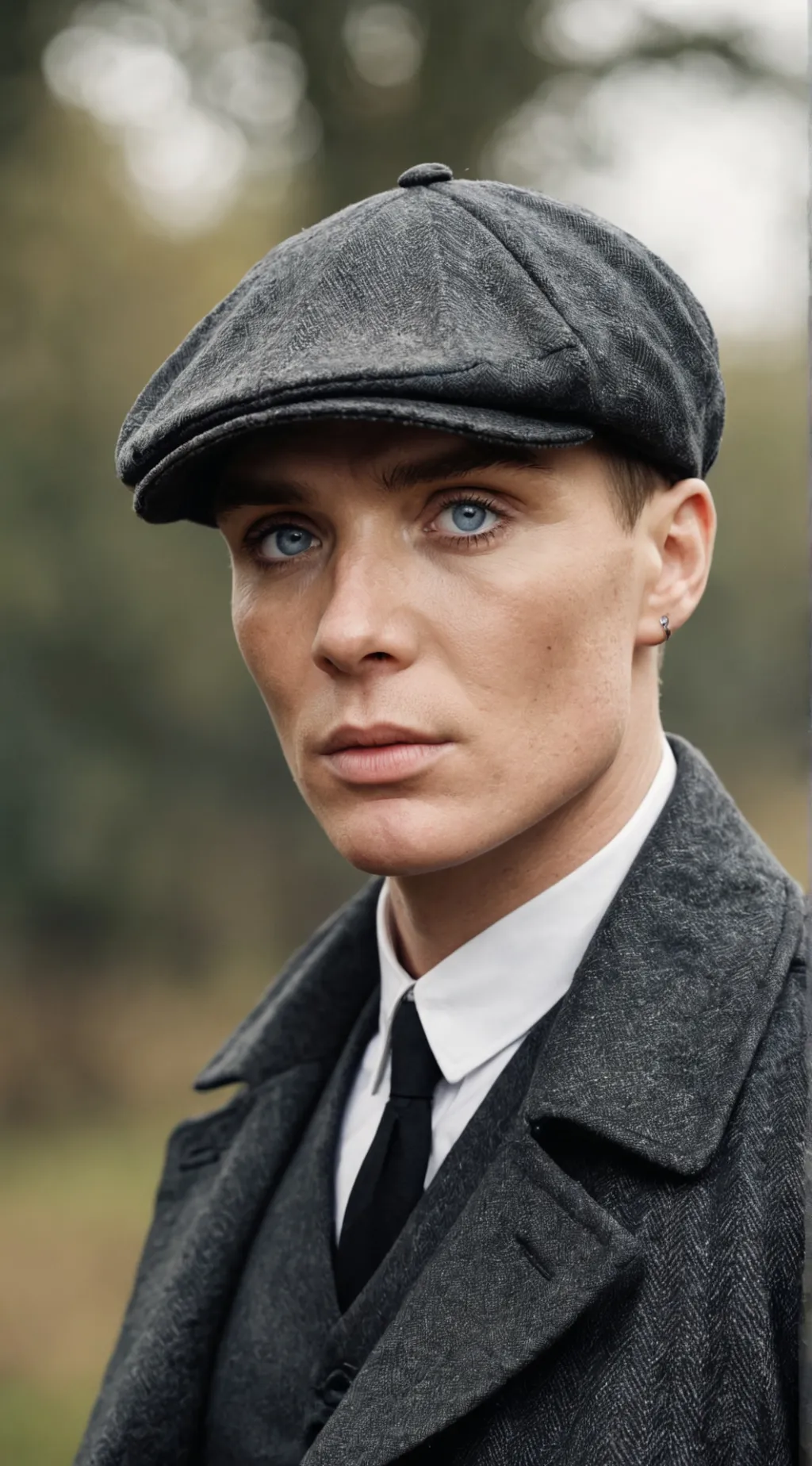 ai character: Thomas Shelby  background