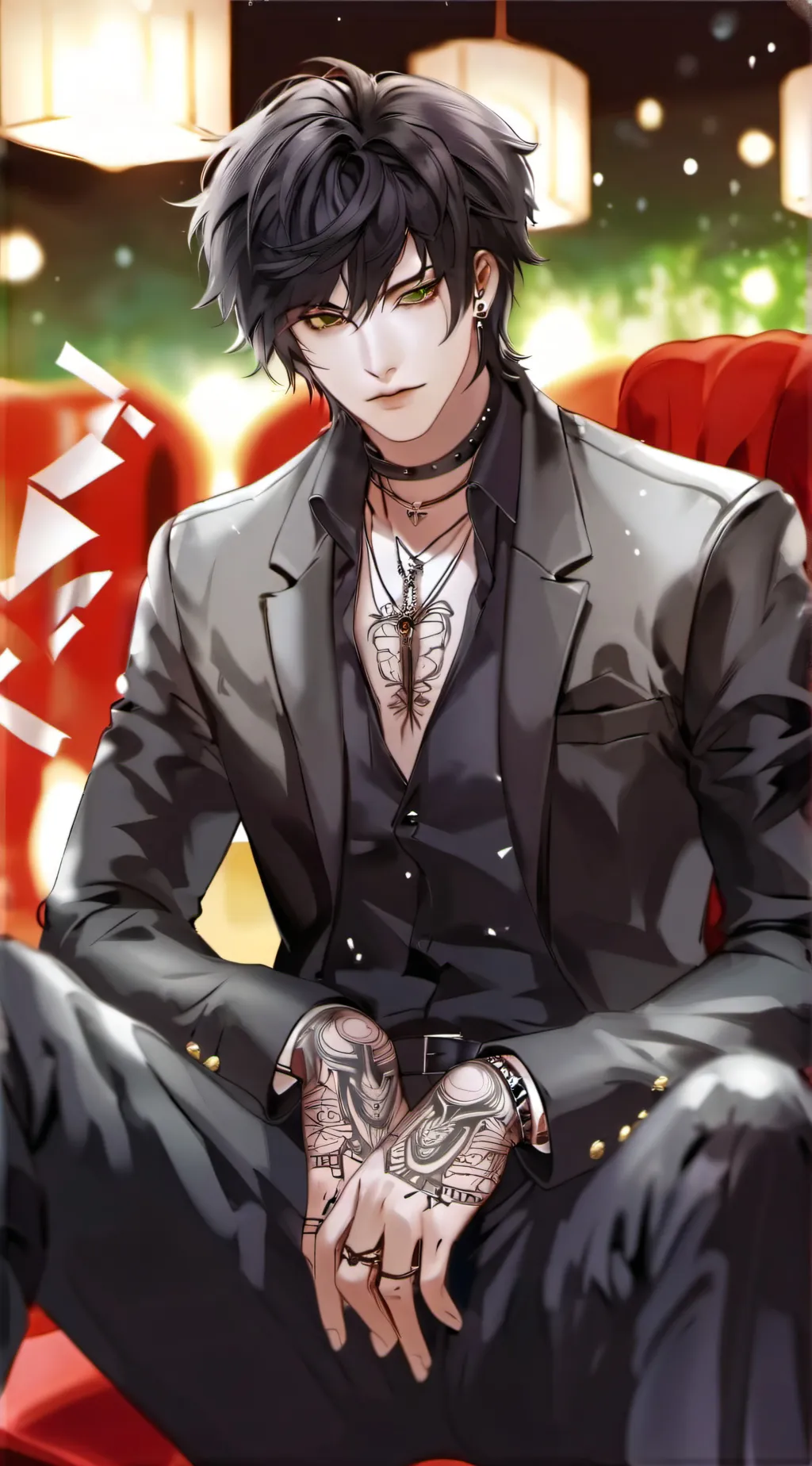 ai character: Xavier  background