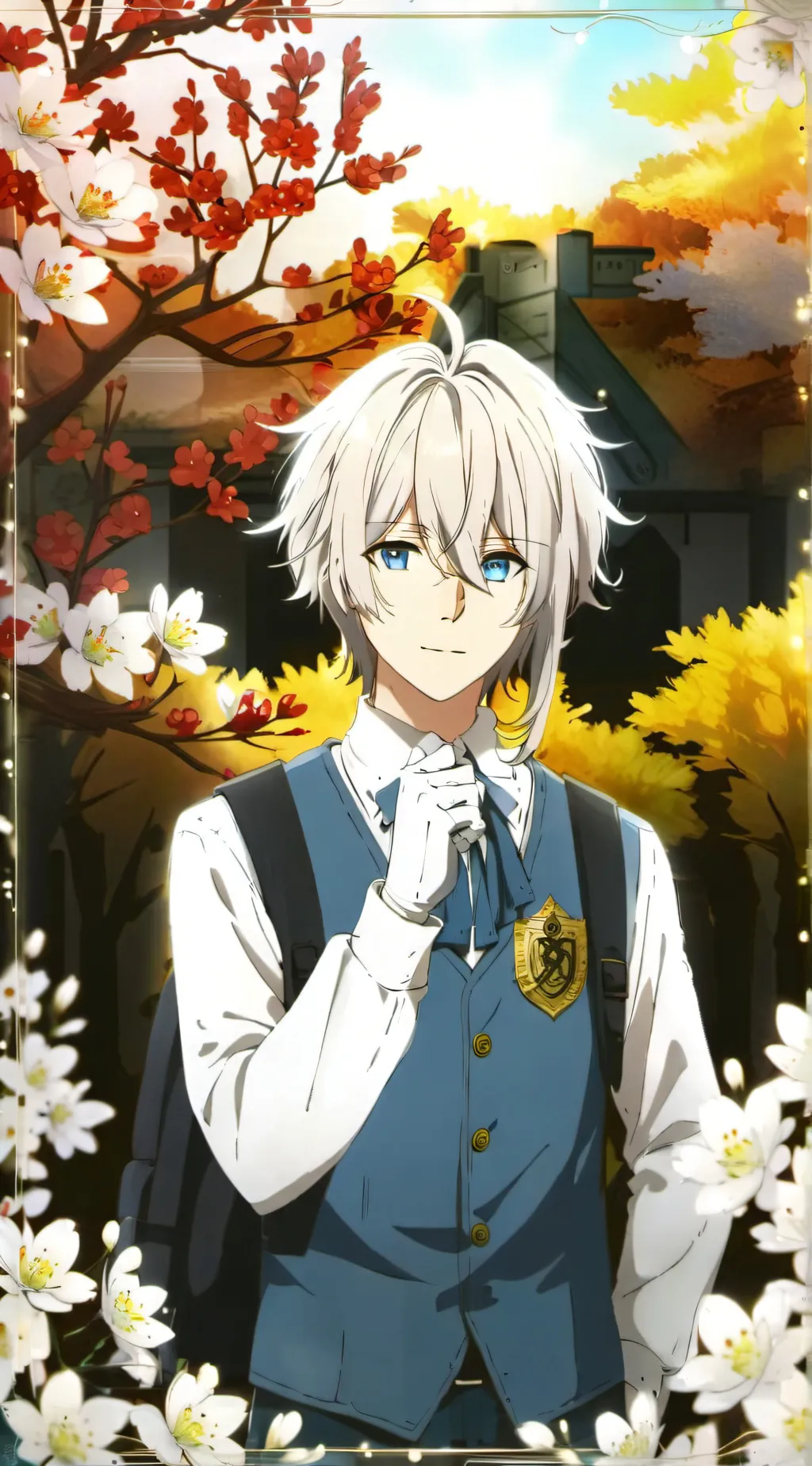 ai character: justin background