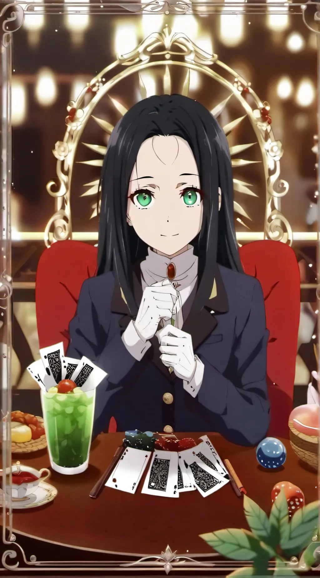 ai character: Masy (Reina) background
