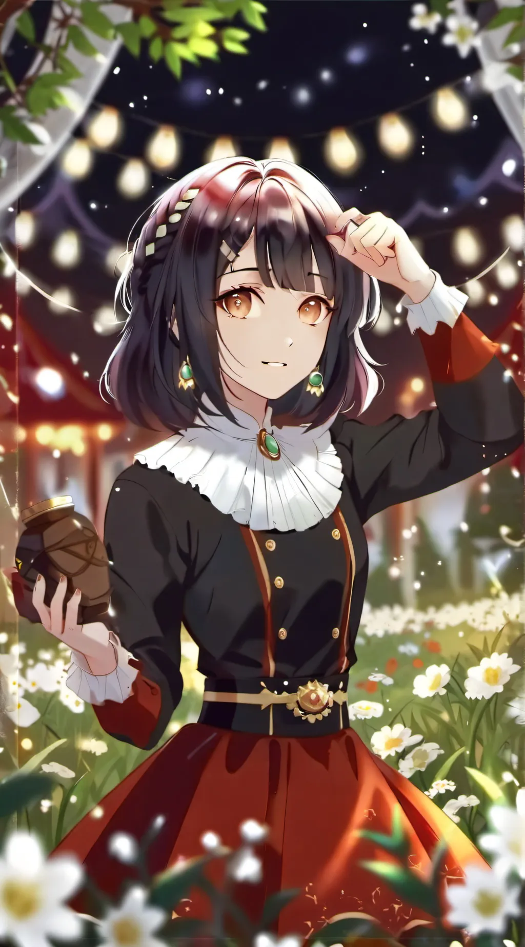 ai character: demon slayer background