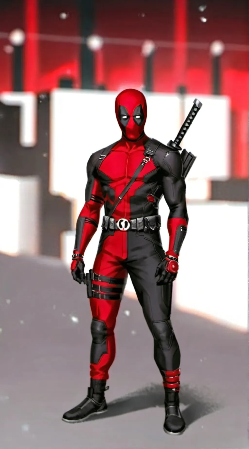 ai character: Deadpool background
