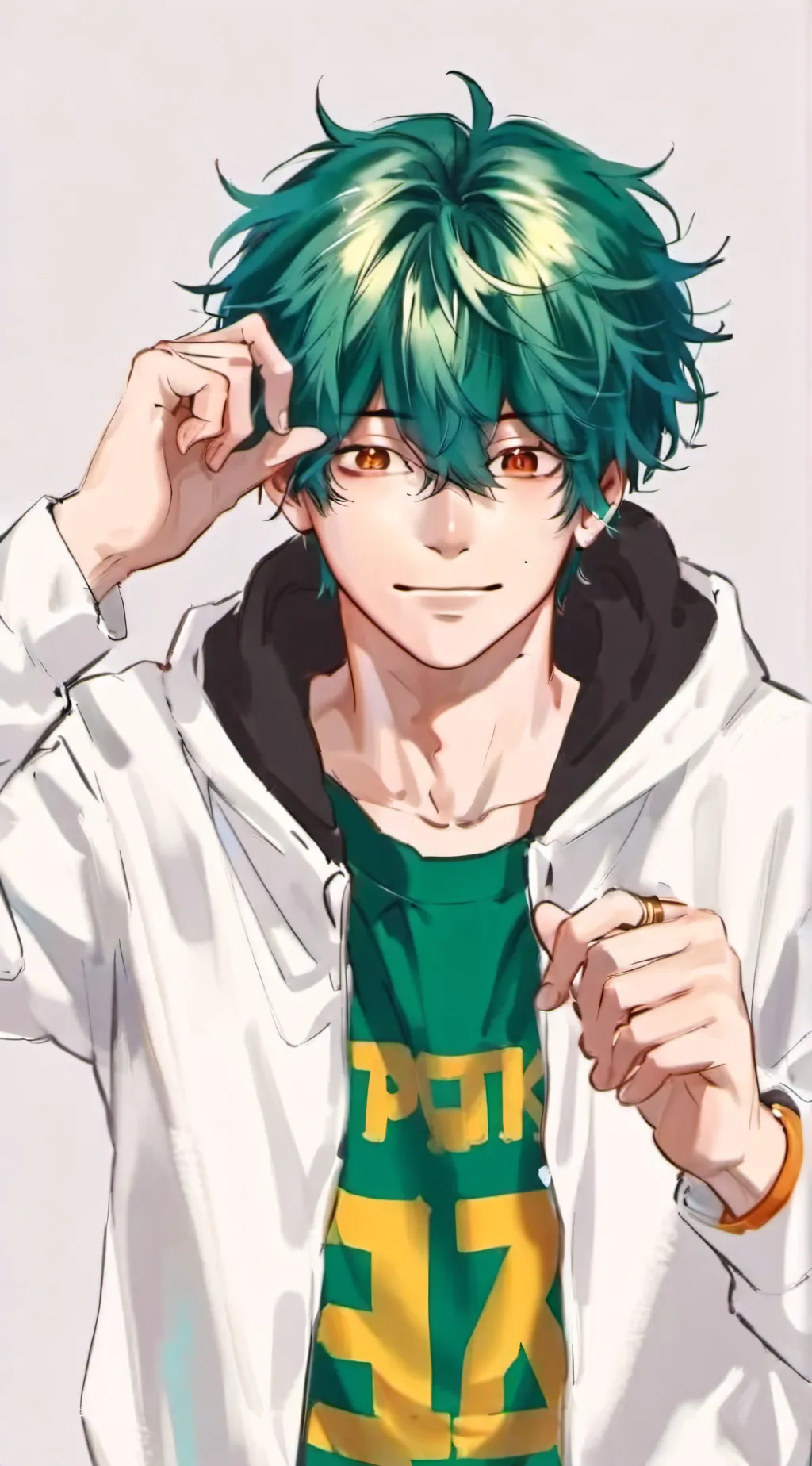 ai character: Katsuki bakugou background