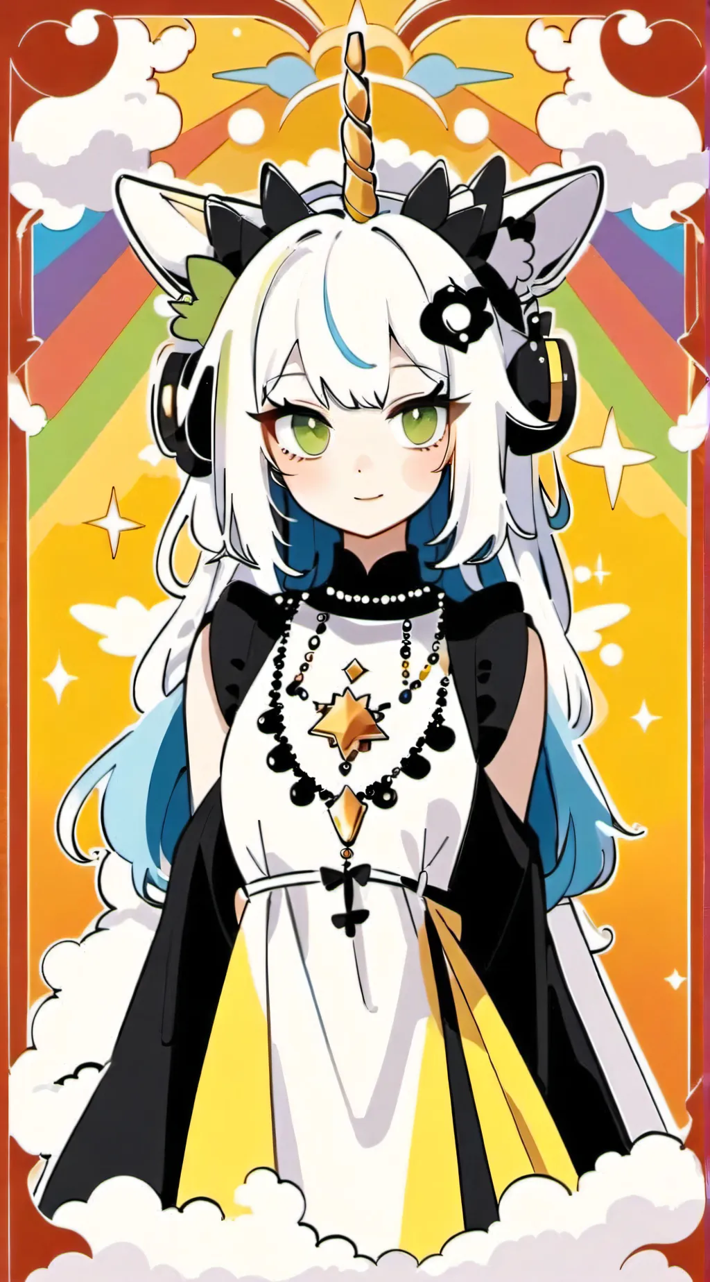 ai character: crafty corn background