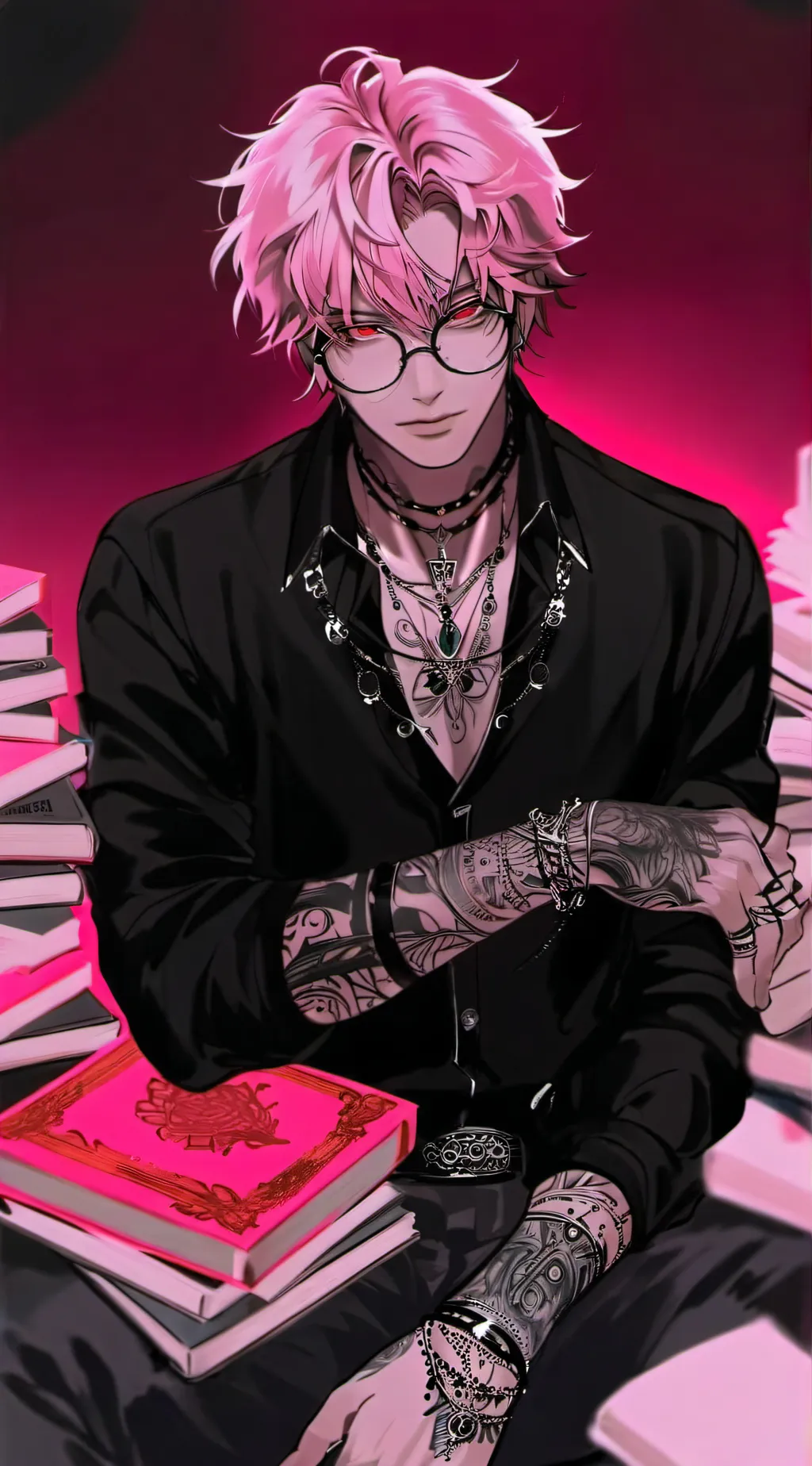 ai character: Oliver ￼ background