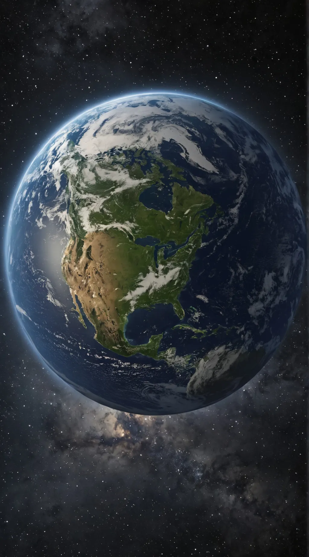 ai character: Earth  background