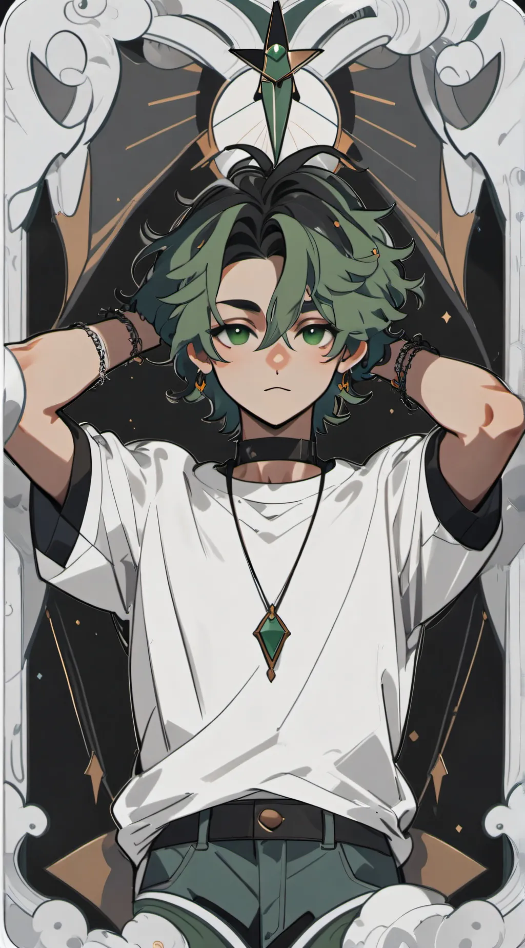 ai character: Noah  background