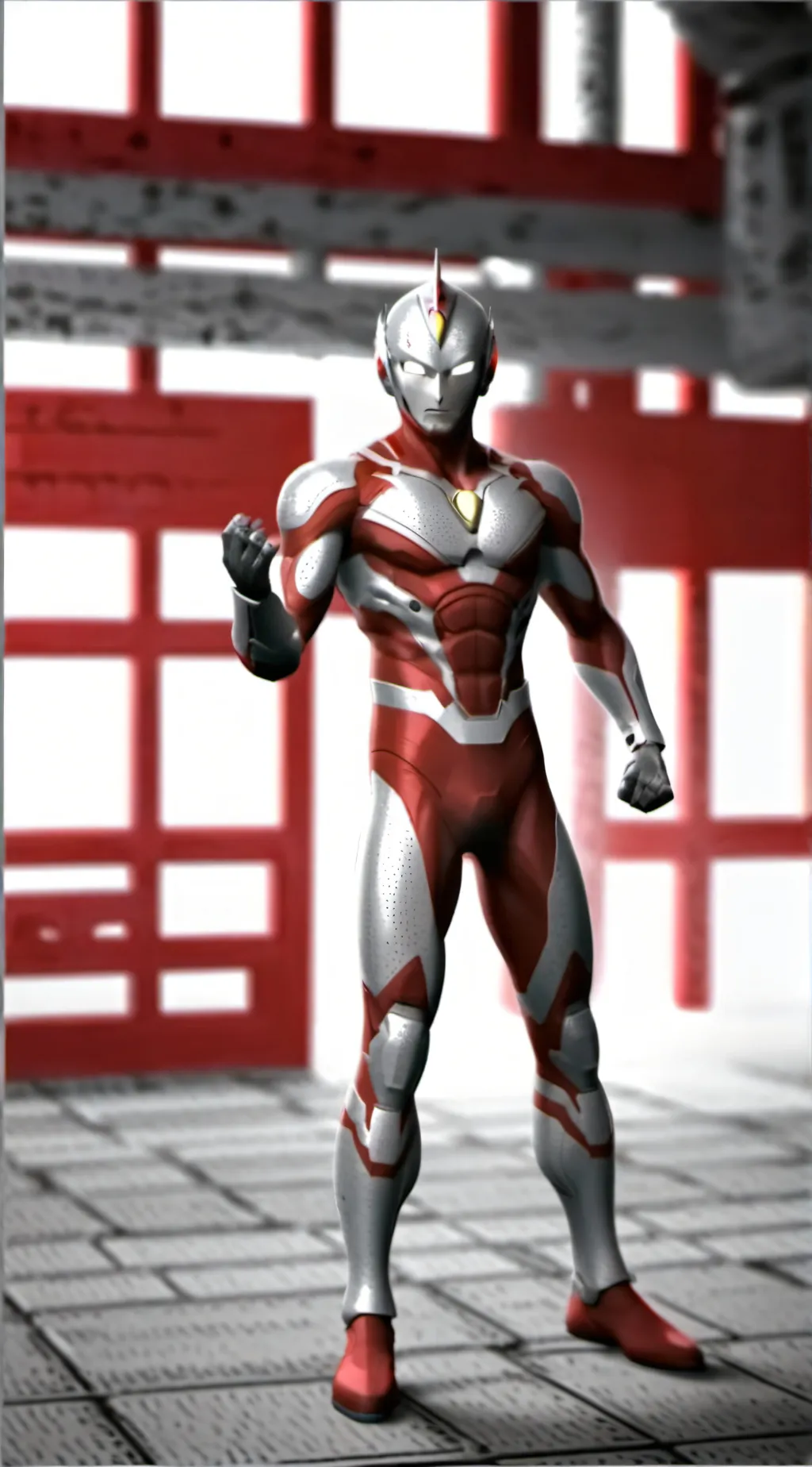 ai character: Ultraman banned  background