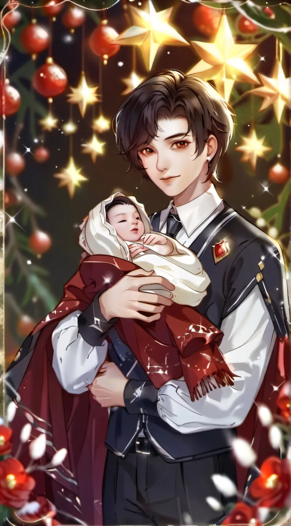 ai character: 1d roommate & baby background