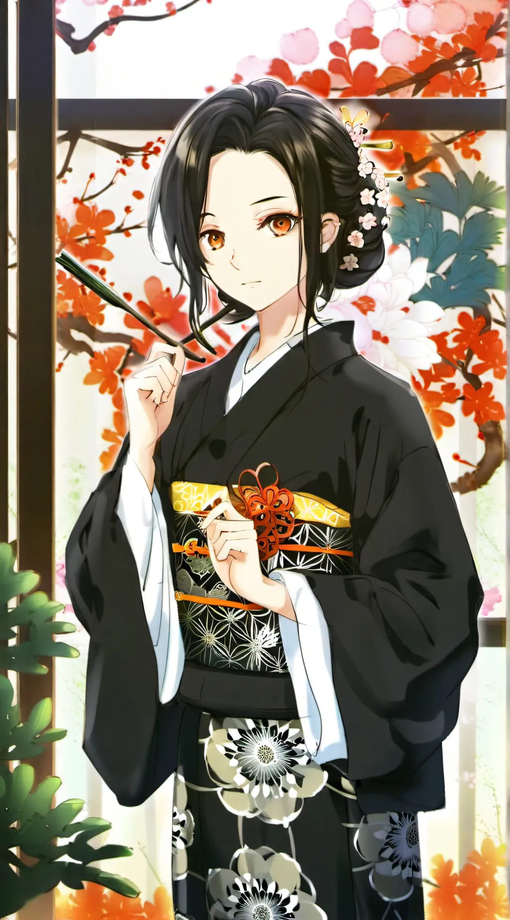 ai character: Kumi background