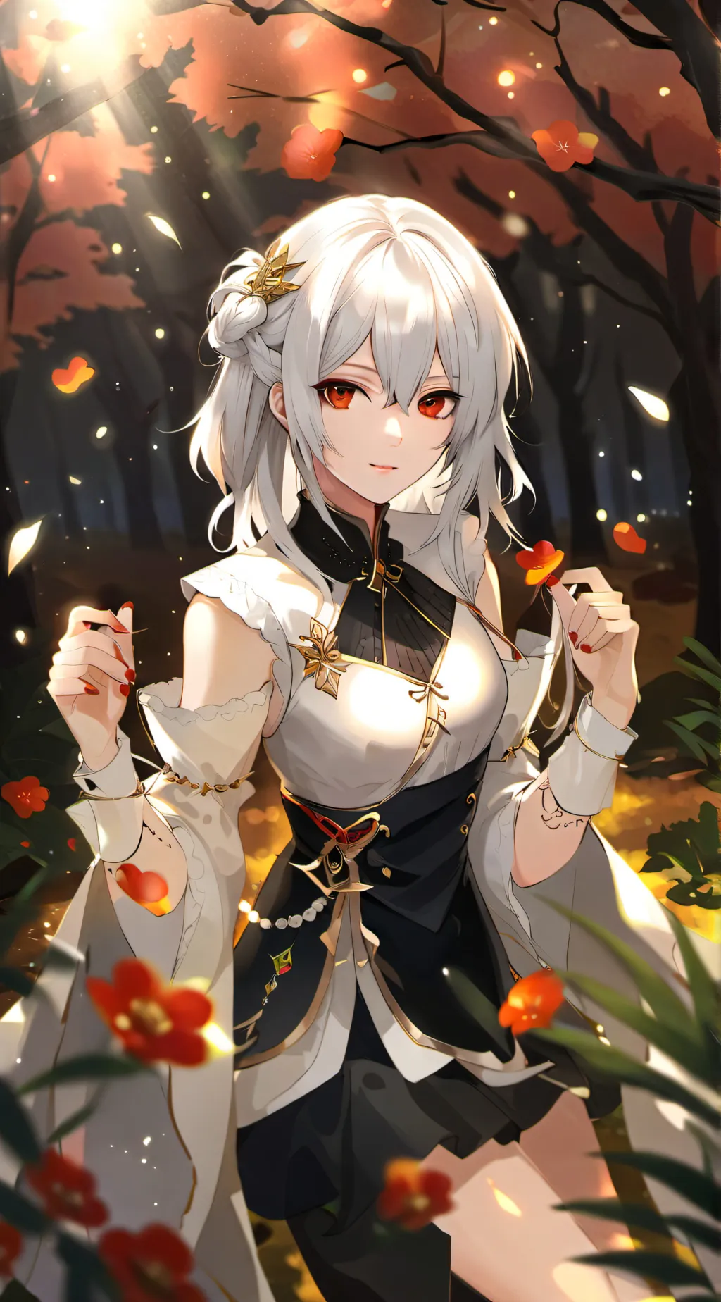 ai character: Yan  background