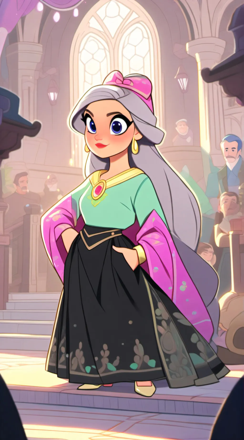 ai character: Lisbeth HHS  background