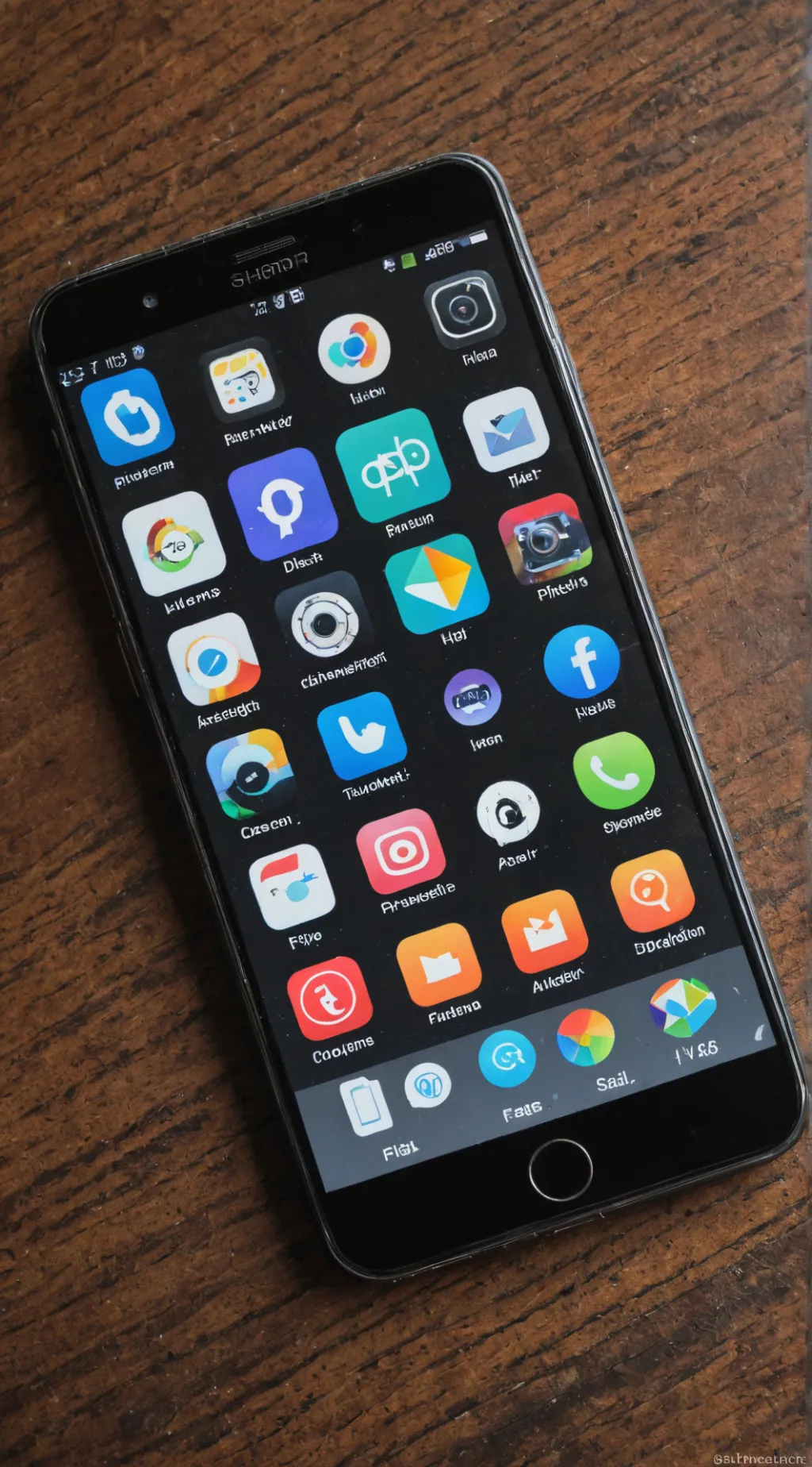 ai character: Your New Phone! background
