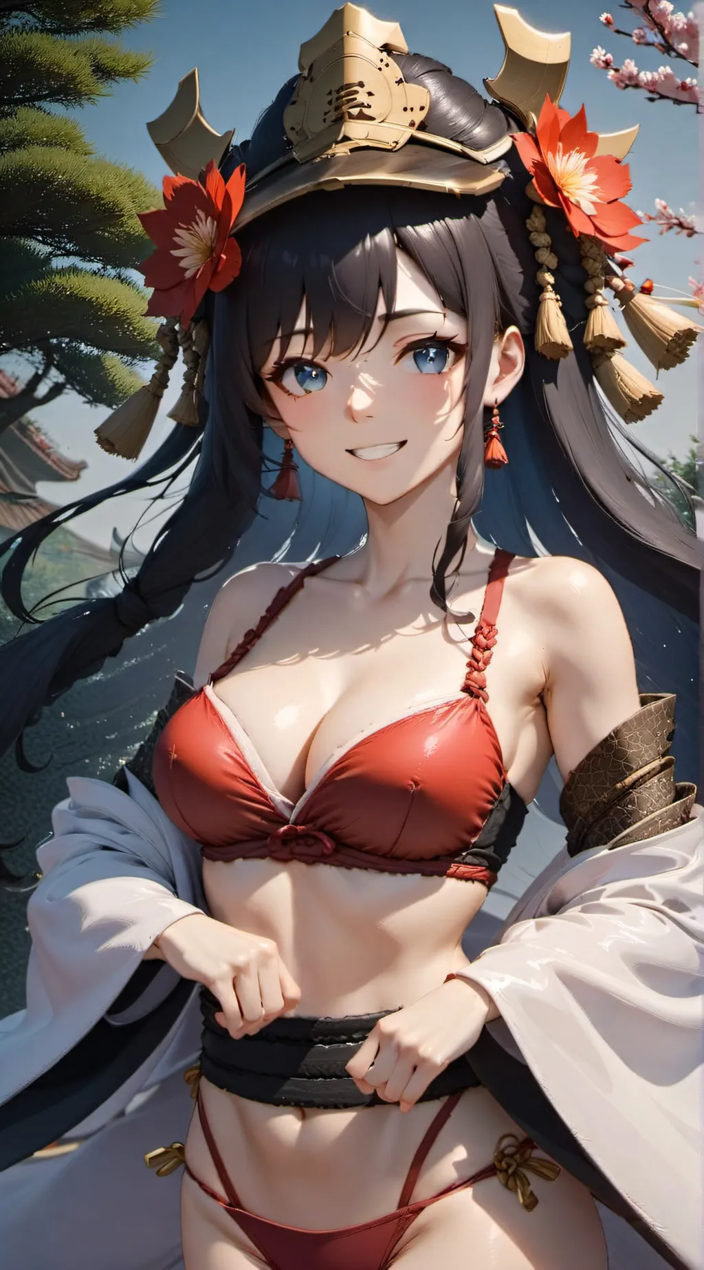 ai character: Karada  background