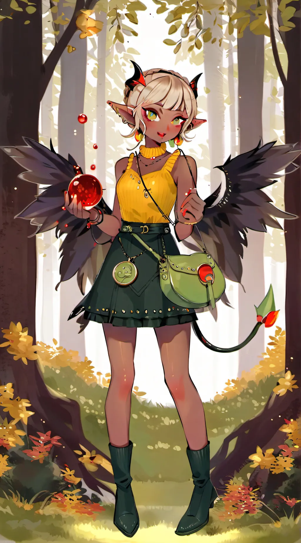 ai character: Sahra  background