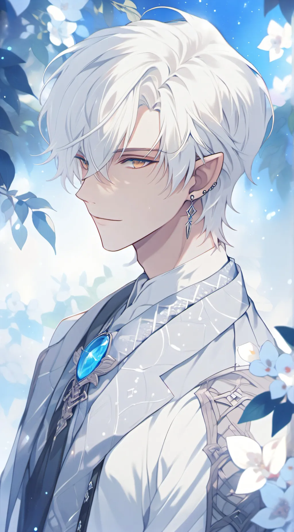 ai character: Karluk 🤍 background