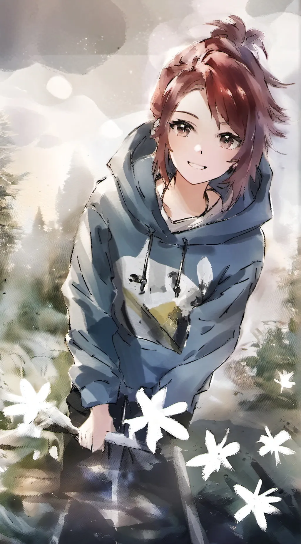 ai character: claire background