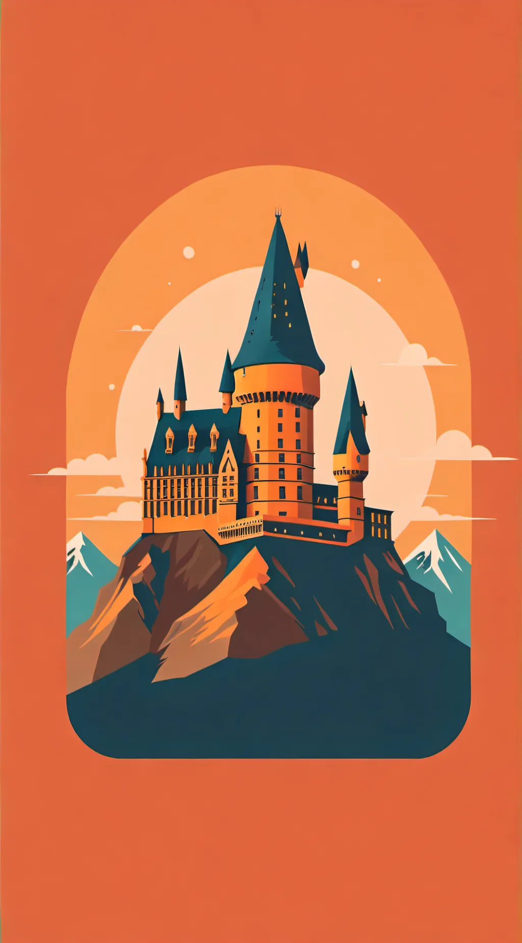 ai character: Hogwarts background