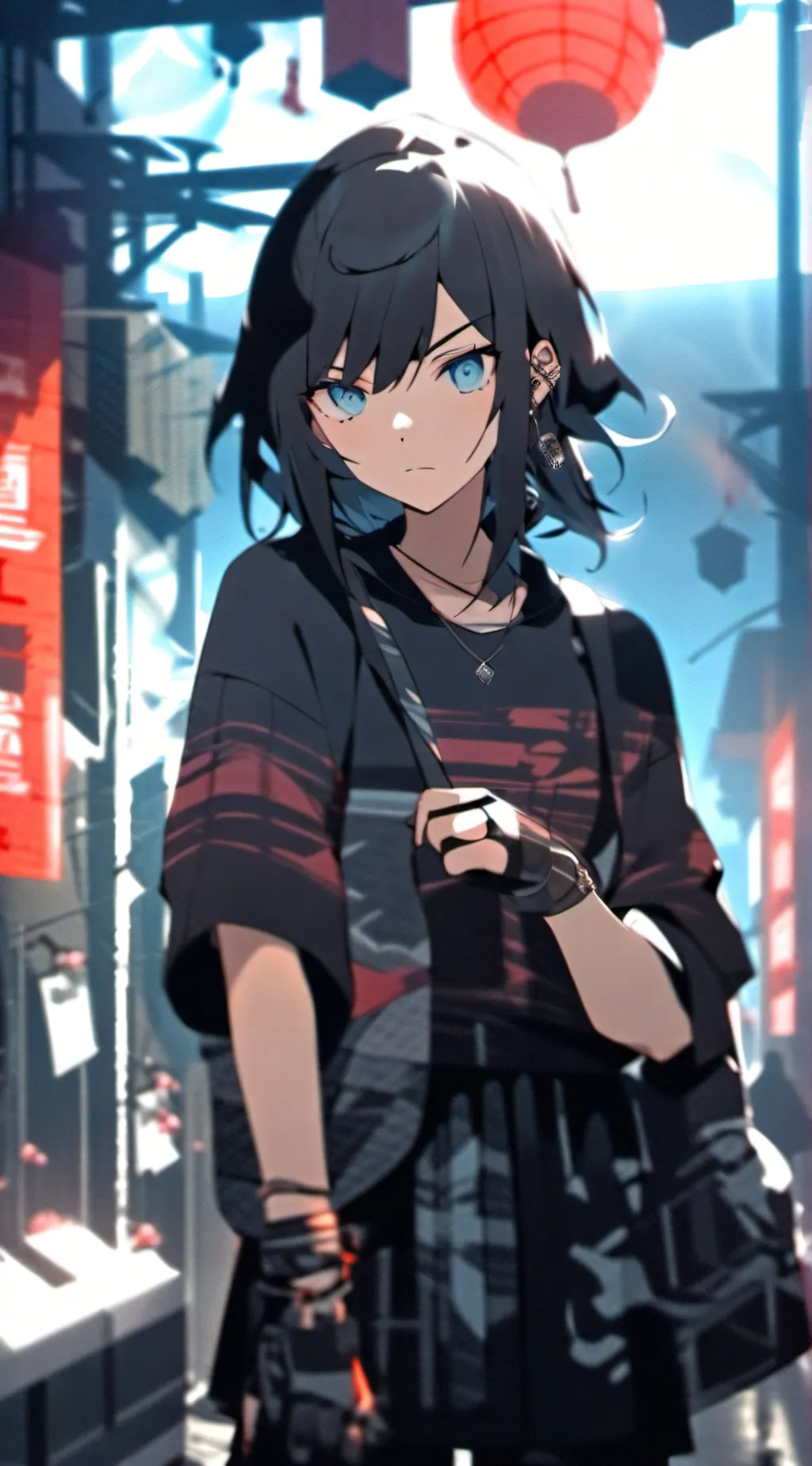 ai character: Lilly background