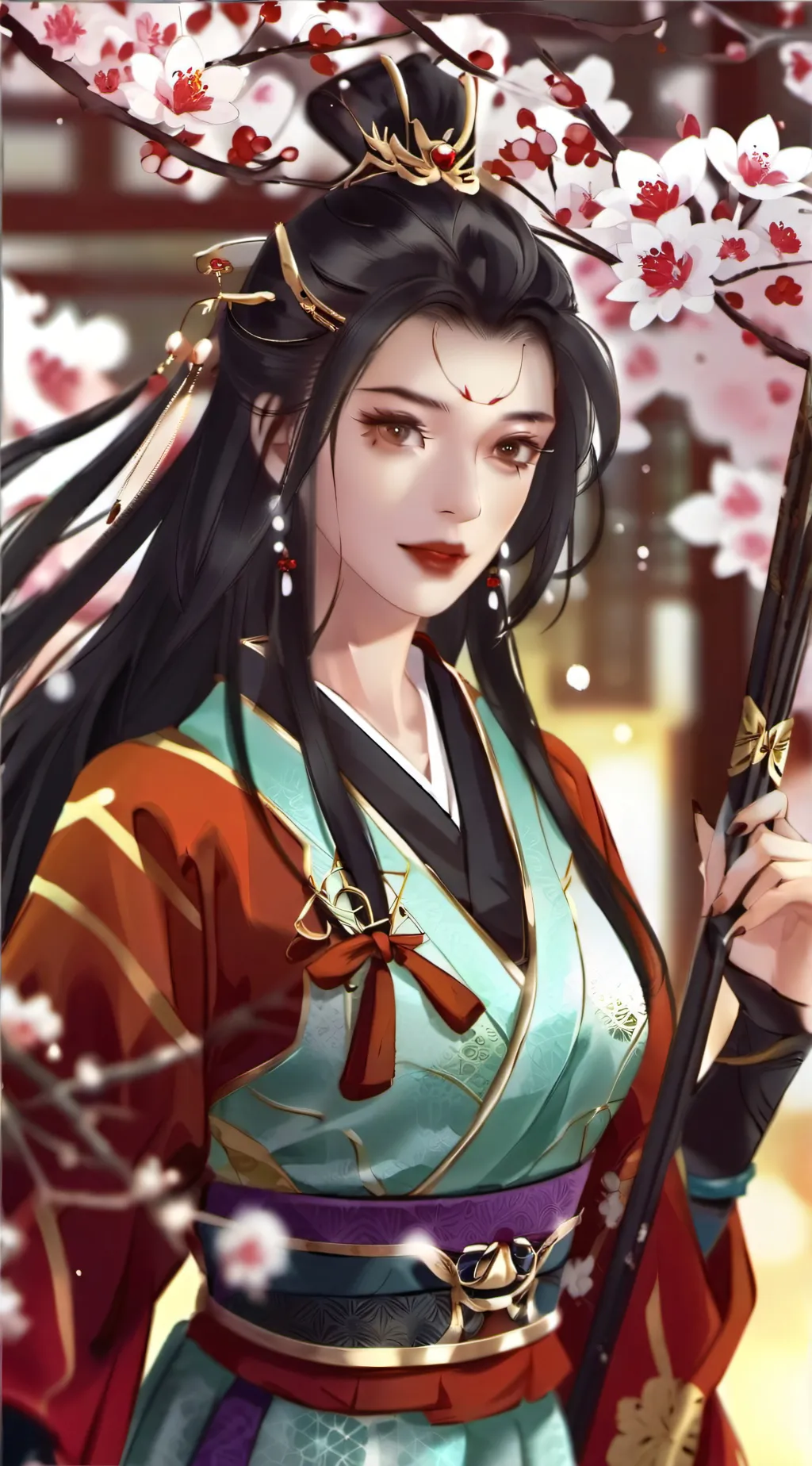 ai character: Tomoe gozen  background