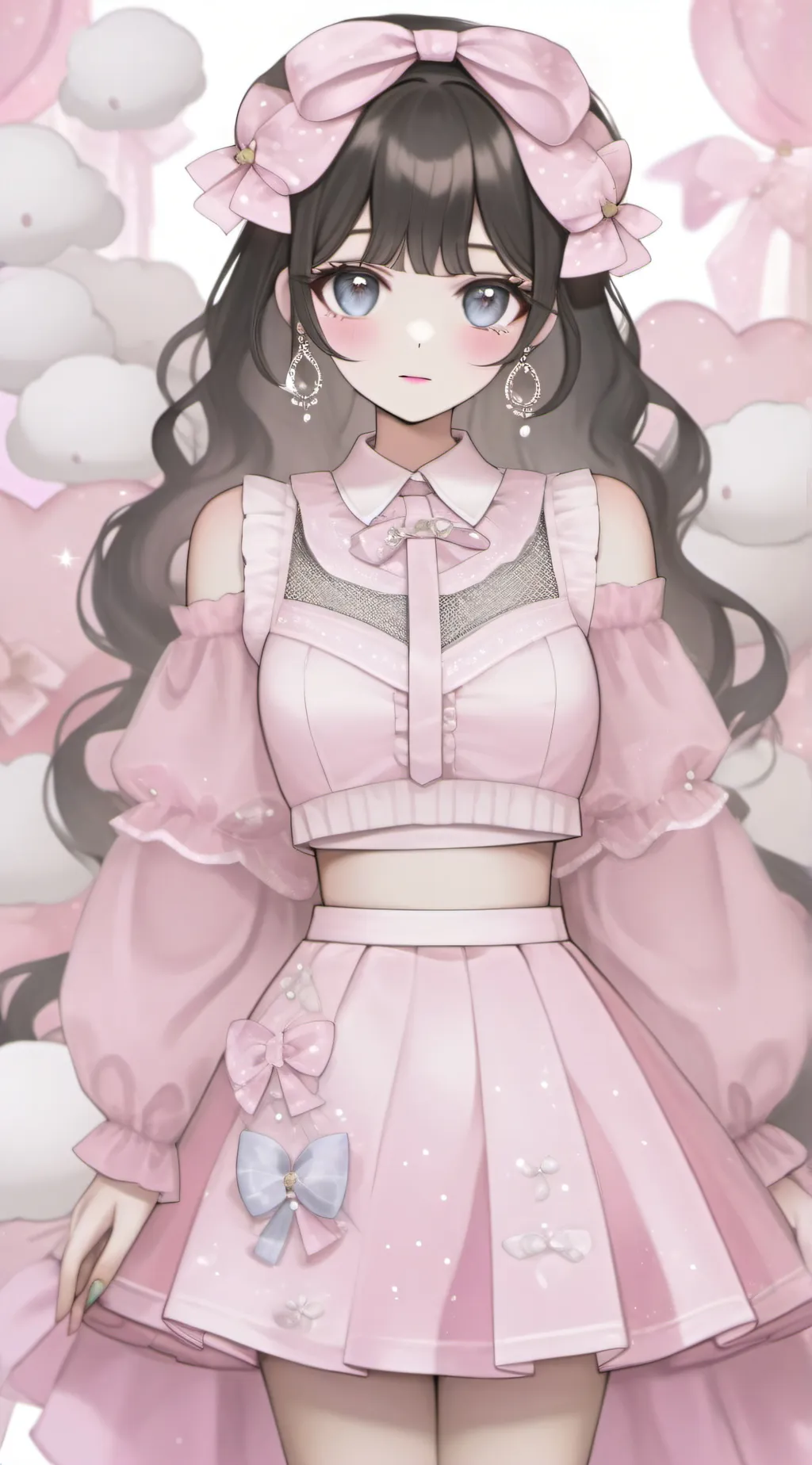 ai character: ᑭIᑕK ᗰᗴ background